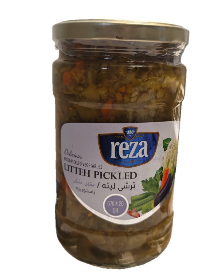 Reza mixed Pickled Vegetabled 670gr Glas