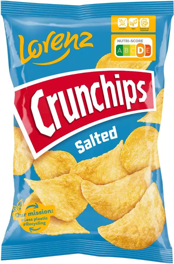 Lorenz Crunchips Salted 150gr